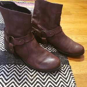 Nine West Leather Ankle Boots 6.5